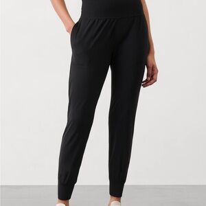 Athleta Salutation Black Jogger Pants